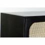 Sideboard DKD Home Decor Black Natural Rattan Mango wood (150 x 40 x 78 cm) | Tienda24 - Global Online Shop Tienda24.eu