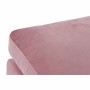 Repousa pés DKD Home Decor Cor de Rosa Poliéster Moderno (55 x 55 x 30 cm) | Tienda24 - Global Online Shop Tienda24.eu