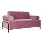 Sofá DKD Home Decor Negro Rosa Metal Poliéster Moderno (154 x 76 x 76 cm) de DKD Home Decor, Sofás - Ref: S3033188, Precio: 4...