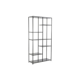 Estantería DKD Home Decor Negro Metal (90 x 33 x 180 cm) de DKD Home Decor, Unidades de estanterías - Ref: S3033244, Precio: ...