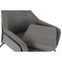 Armchair DKD Home Decor Black Grey Metal 75 x 76 x 82 cm by DKD Home Decor, Chairs - Ref: S3033255, Price: 132,52 €, Discount: %