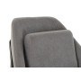 Armchair DKD Home Decor Black Grey Metal 75 x 76 x 82 cm by DKD Home Decor, Chairs - Ref: S3033255, Price: 132,52 €, Discount: %