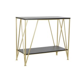 Consola DKD Home Decor Negro Dorado Madera Metal 81,5 x 36 x 71,5 cm de DKD Home Decor, Mesas - Ref: S3033267, Precio: 161,09...