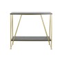 Consola DKD Home Decor Preto Dourado Madeira Metal 81,5 x 36 x 71,5 cm de DKD Home Decor, Jogos de móveis - Ref: S3033267, Pr...