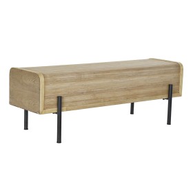 Banquette DKD Home Decor Naturel Bois Métal 120 x 40 x 43 cm de DKD Home Decor, Chaises - Réf : S3033297, Prix : 219,29 €, Re...