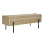 Banquette DKD Home Decor Naturel Bois Métal 120 x 40 x 43 cm de DKD Home Decor, Chaises - Réf : S3033297, Prix : 219,29 €, Re...