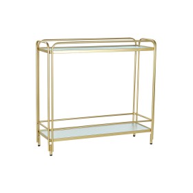 Kitchen Trolley DKD Home Decor Golden Metal Acrylic (50 x 50 x 80 cm) | Tienda24 - Global Online Shop Tienda24.eu