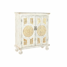 Credenza Alexandra House Living Nero Rattan Legno di abete 36 x 73 x 106 cm | Tienda24 - Global Online Shop Tienda24.eu