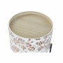 Mesa auxiliar DKD Home Decor Negro Metal Blanco 38 x 38 x 39 cm Madera MDF de DKD Home Decor, Mesas - Ref: S3033355, Precio: ...