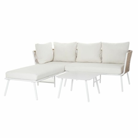 Garden sofa DKD Home Decor Beige Aluminium Rope 196 x 75 x 68,5 cm by DKD Home Decor, Sofas - Ref: S3033403, Price: 871,59 €,...