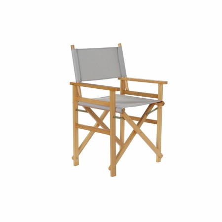 Garden chair DKD Home Decor Grey Natural Pinewood 56 x 48 x 87 cm (56 x 48 x 87 cm) by DKD Home Decor, Garden Dining Chairs -...