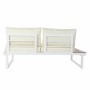 Divano da Giardino DKD Home Decor Beige Legno Poliestere Acciaio (231 x 219 x 74 cm) di DKD Home Decor, Divani - Rif: S303341...