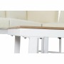 Divano da Giardino DKD Home Decor Beige Legno Poliestere Acciaio (231 x 219 x 74 cm) di DKD Home Decor, Divani - Rif: S303341...