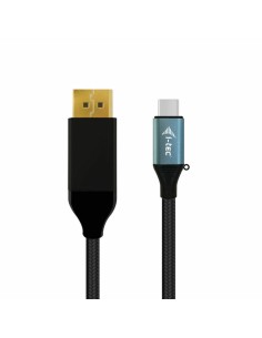 Cabo USB-C para HDMI Lanberg CA-CMHD-10CU-0005-BK Preto 50 cm | Tienda24 Tienda24.eu