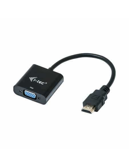 Adaptateur HDMI vers VGA i-Tec HDMI2VGAADA Noir 15 cm | Tienda24 Tienda24.eu