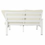 Canapé de jardin DKD Home Decor Blanc Aluminium Verre 86 cm 212 x 212 x 86 cm de DKD Home Decor, Canapés - Réf : S3033434, Pr...