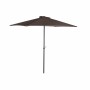 Sunshade DKD Home Decor Brown Black Polyester Steel (300 x 300 x 250 cm) by DKD Home Decor, Parasols - Ref: S3033437, Price: ...