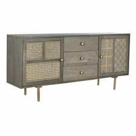 Credenza DKD Home Decor Naturale Grigio MDF Legno di mango (160 x 40 x 75 cm) di DKD Home Decor, Credenze e buffet - Rif: S30...