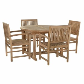 Conjunto de Mesa con 4 Sillas DKD Home Decor 75 cm 120 x 120 x 75 cm de DKD Home Decor, Conjuntos de muebles de jardín - Ref:...