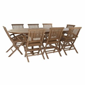 Ensemble Table + Chaises DKD Home Decor 90 cm 180 x 120 x 75 cm de DKD Home Decor, Salons de jardin - Réf : S3033458, Prix : ...