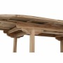 Table de Salle à Manger DKD Home Decor Marron Extensible Teck (180 x 120 x 75 cm) de DKD Home Decor, Tables de jardin - Réf :...