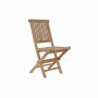 Silla de Jardín DKD Home Decor Marrón 57 x 47 x 90 cm Teca (57 x 47 x 90 cm) de DKD Home Decor, Sillas de comedor de jardín -...