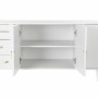 Credenza DKD Home Decor Bianco Crema Naturale Metallo Legno di paulownia 120 x 40 x 78,5 cm di DKD Home Decor, Credenze e buf...