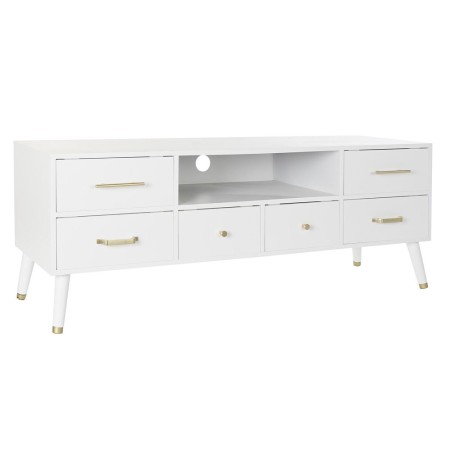 TV furniture DKD Home Decor White Metal MDF (140 x 52 x 40 cm) | Tienda24 - Global Online Shop Tienda24.eu