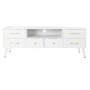 TV furniture DKD Home Decor White Metal MDF (140 x 52 x 40 cm) by DKD Home Decor, TV tables and stands - Ref: S3033483, Price...