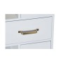 Schubladenschrank DKD Home Decor natürlich Metall Weiß Creme Melamine (76 x 34 x 94 cm) | Tienda24 - Global Online Shop Tienda24.eu