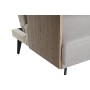 Canapé Convertible DKD Home Decor 203 x 87 x 81 cm Noir Beige Métal Marron de DKD Home Decor, Canapés et divans - Réf : S3033...