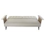 Sofá Cama DKD Home Decor 203 x 87 x 81 cm Negro Beige Metal Marrón de DKD Home Decor, Sofás - Ref: S3033488, Precio: 391,69 €...