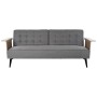 Sofá Cama DKD Home Decor Marrón Gris Metal Urbano 203 x 87 x 81 cm de DKD Home Decor, Sofás - Ref: S3033489, Precio: 391,69 €...