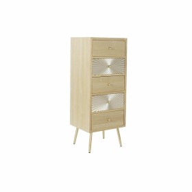 Caisson à Tiroirs DKD Home Decor Multicouleur Doré Naturel Métal Sapin Bois MDF Moderne 30 x 40 cm 45 x 38 x 117 cm de DKD Ho...