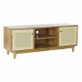 Mueble de TV DKD Home Decor Marrón 140 x 38 x 53 cm Abeto Natural Ratán de DKD Home Decor, Mesas y soportes para TV - Ref: S3...