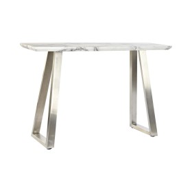 Console DKD Home Decor White Silver Steel MDF Wood 120 x 40 x 76 cm by DKD Home Decor, Tables - Ref: S3033543, Price: 232,74 ...