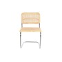 Dining Chair DKD Home Decor 46 x 46 x 77 cm Natural Silver Light brown Rattan by DKD Home Decor, Dining Chairs - Ref: S303355...