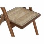 Chaise de Salle à Manger DKD Home Decor Brun foncé Rotin Vintage Orme (45 x 45 x 79 cm) de DKD Home Decor, Chaises - Réf : S3...