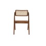 Chaise de Salle à Manger DKD Home Decor Brun foncé Rotin Vintage Orme (45 x 45 x 79 cm) de DKD Home Decor, Chaises - Réf : S3...