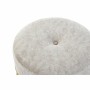 Repose-pied DKD Home Decor 51 x 51 x 44,5 cm Mousse Beige Doré Velours Bois MDF Ethnique 40 % Métal de DKD Home Decor, Poufs ...