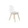 Chaise de Salle à Manger DKD Home Decor Blanc Transparent Naturel 54 x 47 x 81 cm de DKD Home Decor, Chaises - Réf : S3033602...