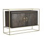 Credenza DKD Home Decor Marrone Metallo Legno di mango 122 x 38 x 76 cm di DKD Home Decor, Credenze e buffet - Rif: S3033621,...