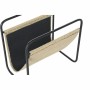 Magazine rack DKD Home Decor 39 x 26 x 36 cm Natural Black Metal by DKD Home Decor, Magazine Files - Ref: S3033651, Price: 43...