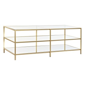 Mesa de Centro DKD Home Decor Dourado 120 x 50 x 45 cm Espelho Metal de DKD Home Decor, Jogos de móveis - Ref: S3033673, Preç...