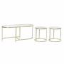 3er-Set Tischchen DKD Home Decor Gold 100 x 40 x 45 cm von DKD Home Decor, Tische - Ref: S3033686, Preis: 188,57 €, Rabatt: %