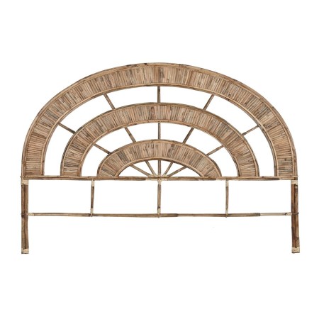 Tête de lit DKD Home Decor Naturel Bois Rotin 179 x 4 x 129 cm de DKD Home Decor, Lits, structures et bases - Réf : S3033697,...