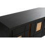 Mueble de TV DKD Home Decor Negro Ratán Madera de mango (145,5 x 40,5 x 60 cm) de DKD Home Decor, Mesas y soportes para TV - ...