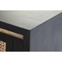 Console DKD Home Decor Naturel Noir Rotin Bois de manguier (125 x 40 x 76 cm) de DKD Home Decor, Tables - Réf : S3033703, Pri...