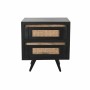 Comodino DKD Home Decor Legno di mango Nero Naturale 50 x 40 x 55 cm di DKD Home Decor, Comodini - Rif: S3033704, Prezzo: 204...