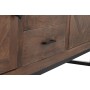 Stand Espositore DKD Home Decor Marrone Teca Metallo (160 x 40 x 175 cm) di DKD Home Decor, Cristalliere - Rif: S3033707, Pre...